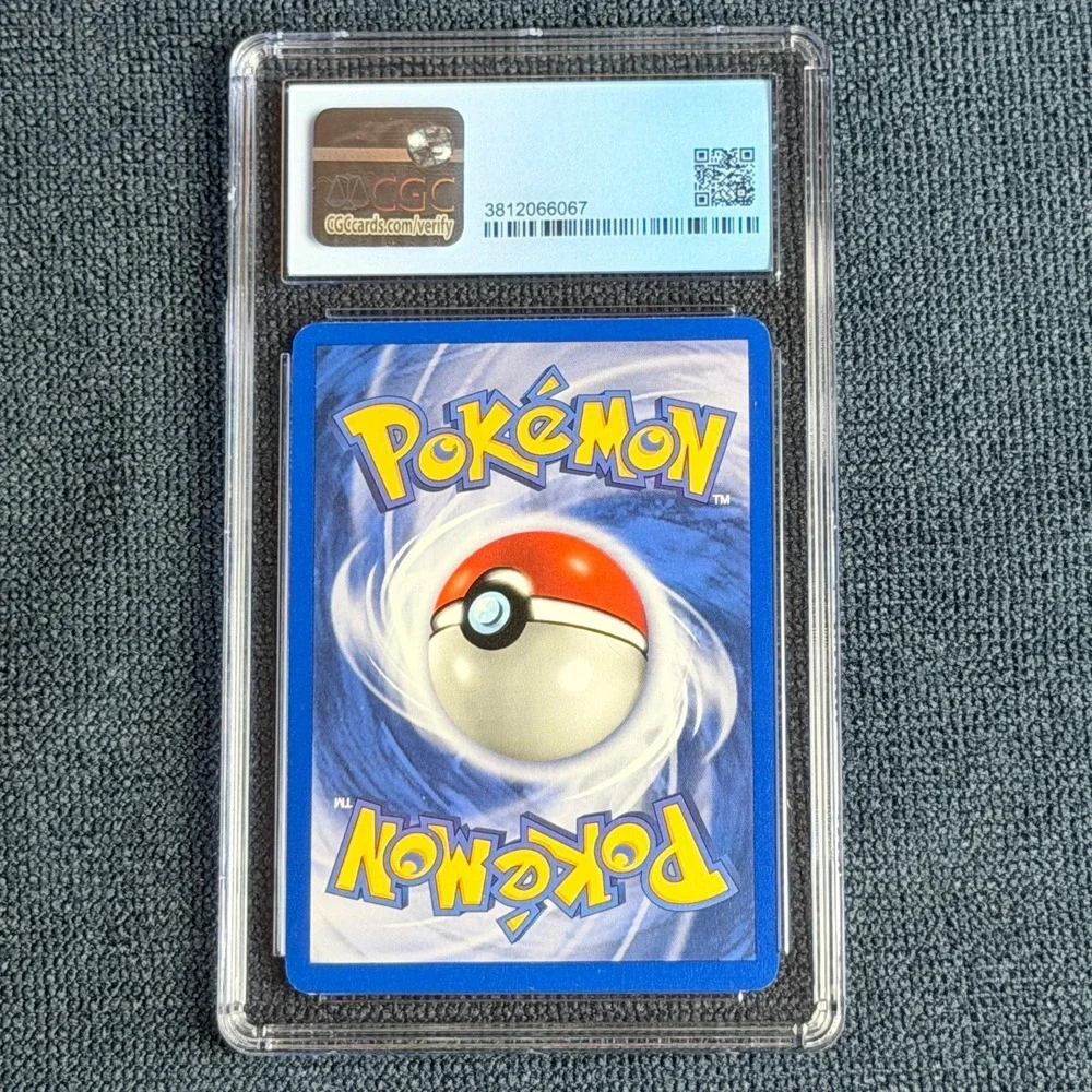 Pokemon Machop 59/82 1st Edition CGC 9 Blue Label TCG 2000 Team Rocket WotC